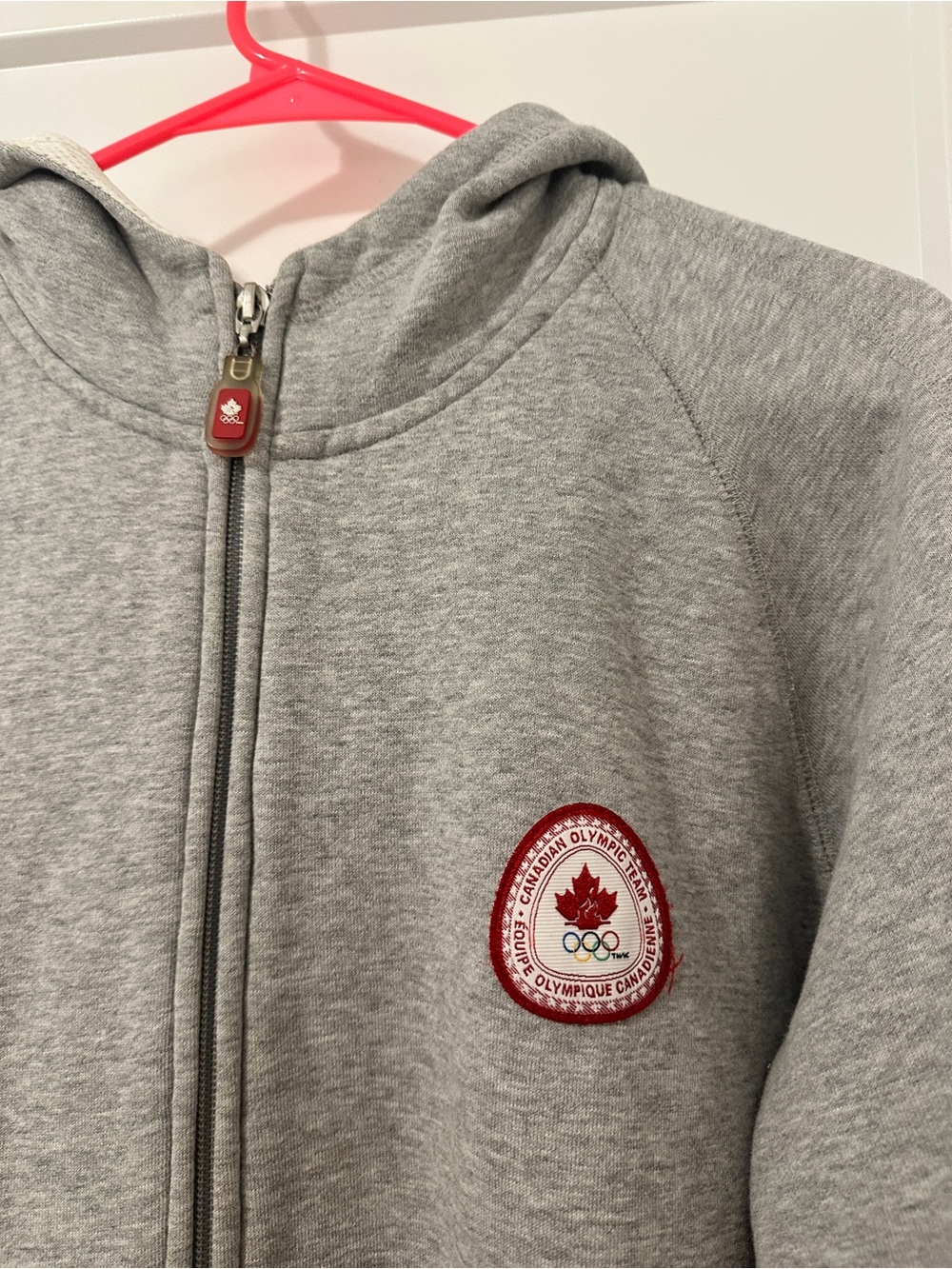 Hudson’s Bay Company Canada Olympic Team Gray Hoodie Size 2XL Women’s - Picture 2 of 10